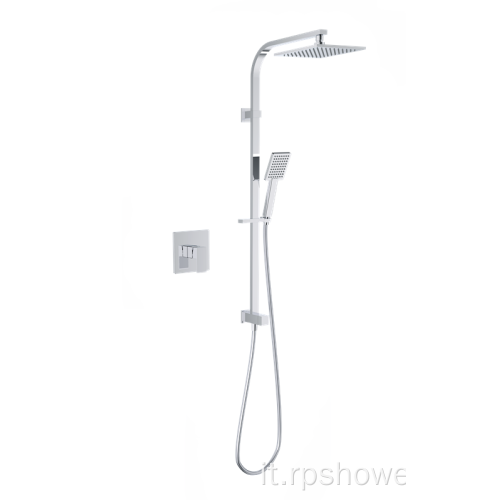 Doccia bagno mixetr tap tap a pioggia soffione